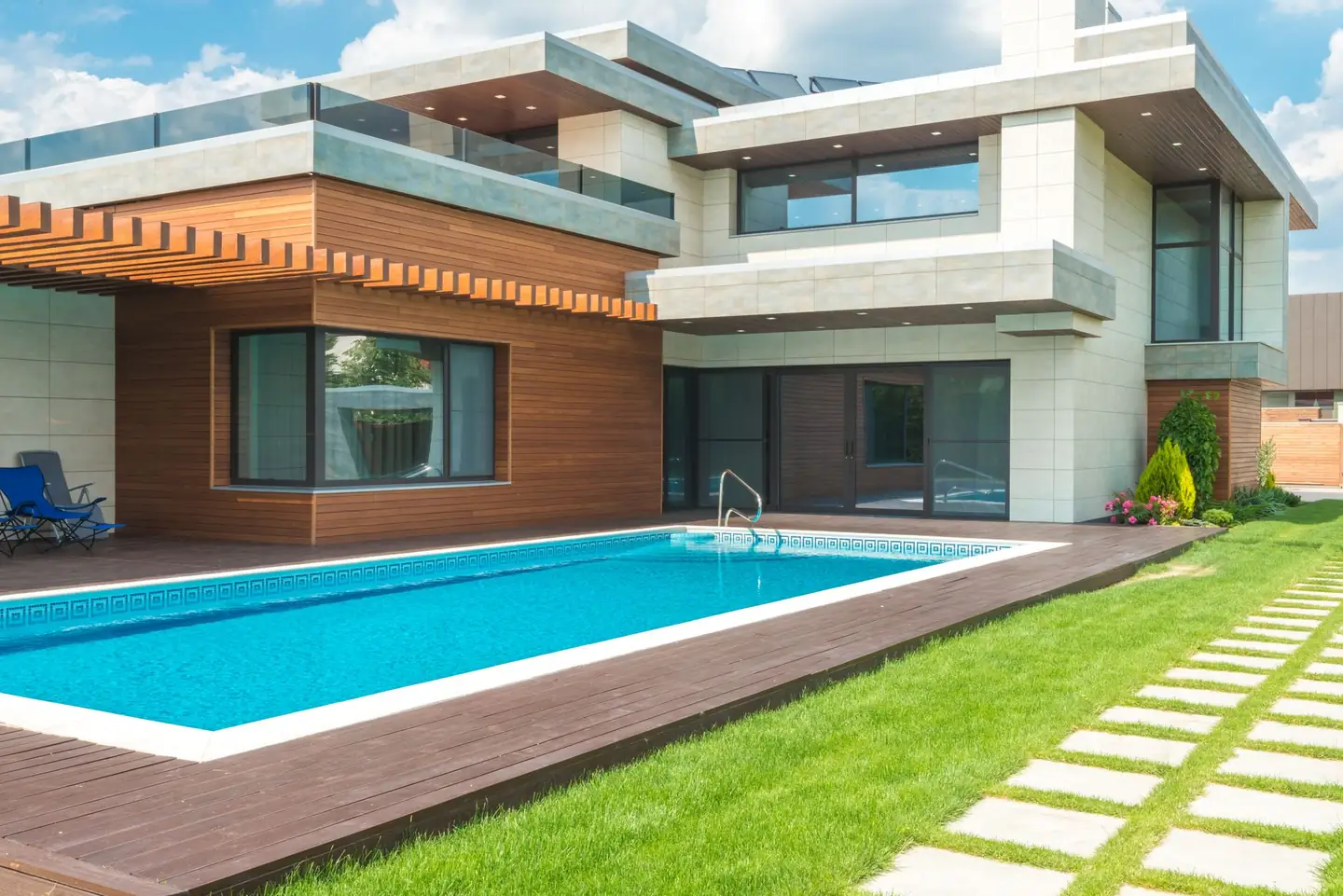 Swimming pool built in Sancrox, NSW